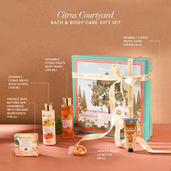 Citrus Bath & Body Gift Set - Pack of 5