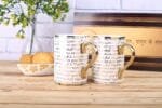 Crystal Concepts - White Thank You Mug (Set Of 2)